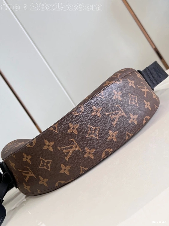 Rep ladies Hamac VUITTON Bag LOUIS PM-28.5*15*8CM 0815